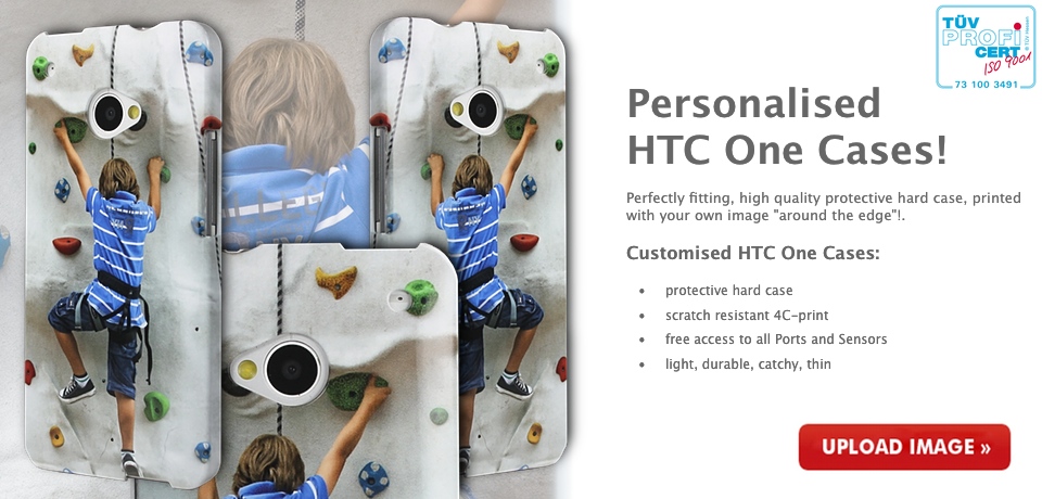 Personalised HTC One Case - create your own!