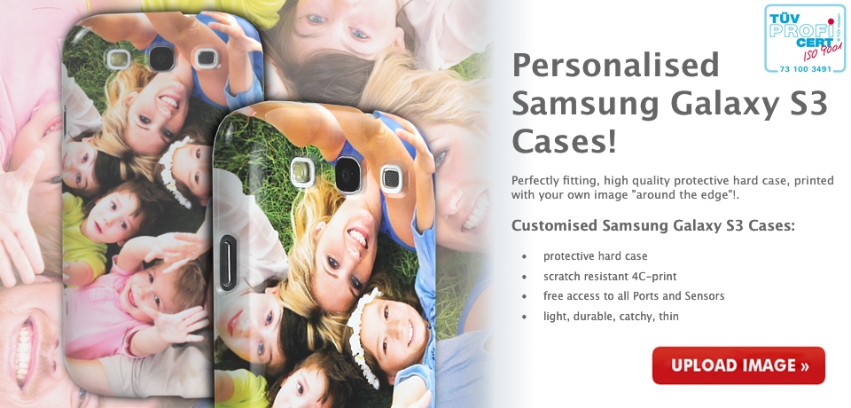 Personalised Samsung Galaxy S3 Cases - create your own!