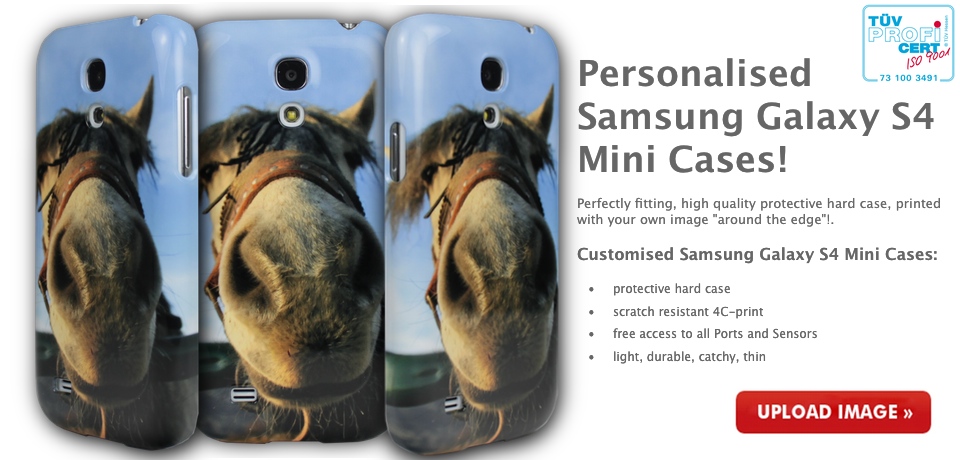 Personalised Samsung Galaxy S4 Mini Cases - create your own!
